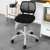 SoBuy FST64-SCH Scaun de birou ergonomic, Scaun rotativ, Scaun pentru calculator, Reglabil pe înălțime - Negru