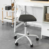 SoBuy Scaun pivotant pentru scaun de birou înălțime dormitor alb 46-58cm FST64-W