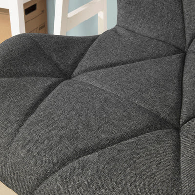 SoBuy FST66-HG Scaun de Birou Ergonomic, Scaun Rotativ Reglabil