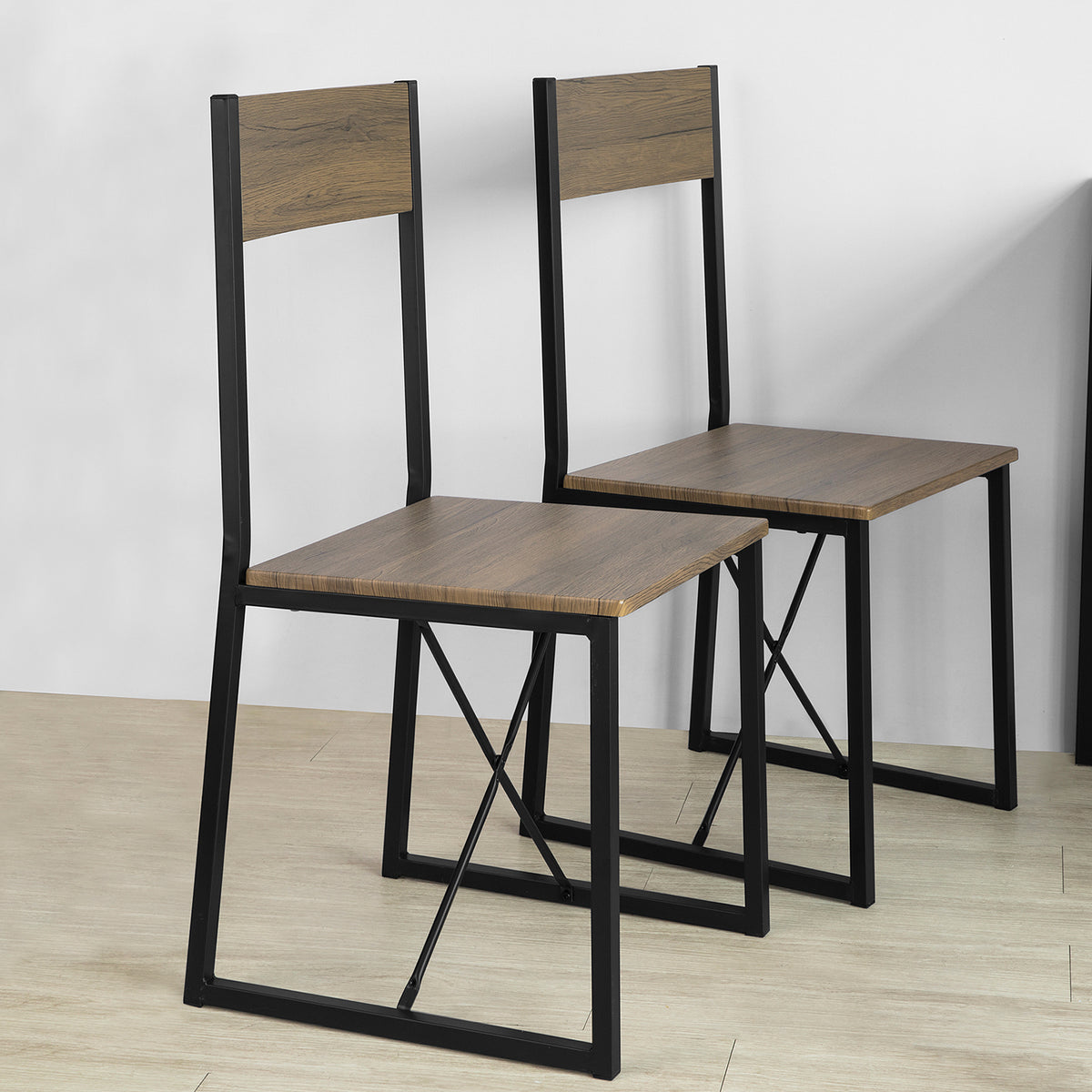 SoBuy FST67x2 Lot de 2 Chaises Cuisine chaises Salle à Manger avec Dossier