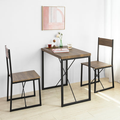 SoBuy FST67x2 Set de 2 Scaune de Bucătărie Scaune de Sufragerie cu Spătar