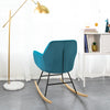 SoBuy FST68-B Scaun Balansoar cu Cotiere Fotoliu de Relaxare Picioare
