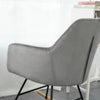SoBuy FST68-HG Scaun balansoar cu cotiere Fotoliu de relaxare Picioare