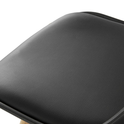 SoBuy FST69-Sch Scaun de bar Scaun înalt de bucătărie Scaun de bar cu spătar