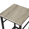 SoBuy FST71-Nx2 Lot de 2 Chaises Tabourets de Bar Cuisine avec Repose-Pieds