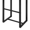 SoBuy FST74-Nx2 Set de 2 Scaune de Bar cu Suport pentru Picioare Scaun Înalt de Bar în Stil Industrial pentru Bucătărie, Sufragerie