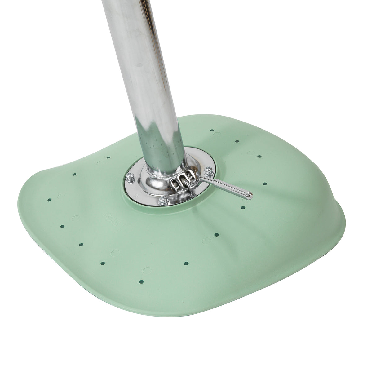 SoBuy FST75-GR Scaun de bar de design, scaun rotativ la 360°, reglabil pe înălțime, cu suport pentru picioare