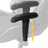 SoBuy FST82-Sch Scaun Gaming Scaun Gamer Ergonomic Scaun de Birou Rotativ -Înălțime Reglabilă