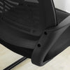 SoBuy FST83-Sch Scaun Cantilever din Plasă Scaun de Birou pentru Conferințe Fotoliu de Birou cu Șezut Tapițat