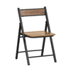 SoBuy Scaun pliabil scaun de bucătărie înălțime 33cm stil vintage 46x48x80 cm fst88-pf