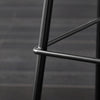 SoBuy FST90-Bx2 Set de 2 Scaune de Bar Design Scaune Înalte de Bistrou cu Spătar și Suport pentru Picioare, Scaune de Blat, Scaune de Bar