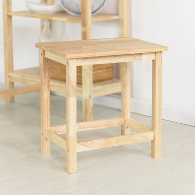 SoBuy FST91-Nx2 Set de 2 scaune de sufragerie, bucătărie din lemn de cauciuc
