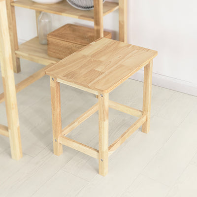 SoBuy FST91-Nx2 Set de 2 scaune de sufragerie, bucătărie din lemn de cauciuc
