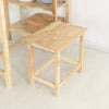 SoBuy FST91-Nx2 Lot de 2 chaises de Salle à Manger, Cuisine en Bois d'hévéa