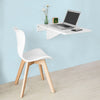 SoBuy FWT04-W Table murale rabattables, Table de cuisine pliante, Table à rabat pour enfant pliable