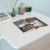 SoBuy FWT05-W Bureau Table de Cuisine Table Murale Rabattable en Bois 75×60cm, Blanc