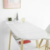 SoBuy FWT59-WN Table de Bar Table Haute de Bar Mange-Debout Cuisine Table café Scandinave