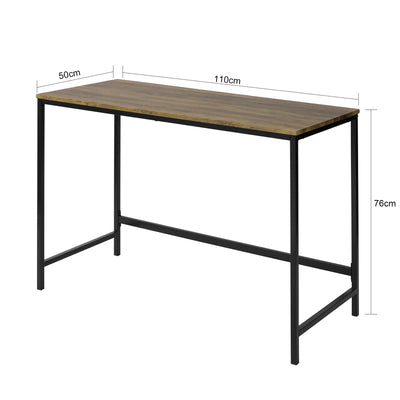 SoBuy FWT68-F Bureau Informatique Table de Travail Bureau d'Ordinateur Table de Bureau avec Grand Plan de Travail