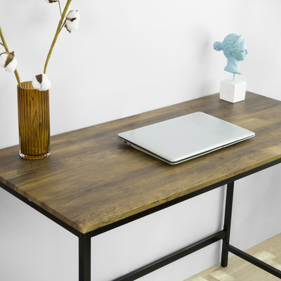 SoBuy FWT68-F Bureau Informatique Table de Travail Bureau d'Ordinateur Table de Bureau avec Grand Plan de Travail
