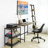 SoBuy Masă de birou, masă de birou în stil industrial, FWT68-F