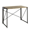 SoBuy FWT78-F Bureau d'Ordinateur Table informatique,Pliable sans Assemblage Design Industriel