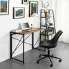 SoBuy FWT78-F Bureau d'Ordinateur Table informatique,Pliable sans Assemblage Design Industriel