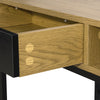 SoBuy FWT81-N Bureau d'Ordinateur Table informatique Bureau Console avec Tiroir à gauche ou à droit