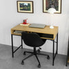 SoBuy FWT81-N Bureau d'Ordinateur Table informatique Bureau Console avec Tiroir à gauche ou à droit