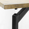 SoBuy FWT85-F Bureau Informatique Pliant Table de Bureau avec Étagère à 3 Niveaux Travail Pliable