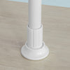 SoBuy KLS02-W Dulap telescopic cu 2 bare pentru haine