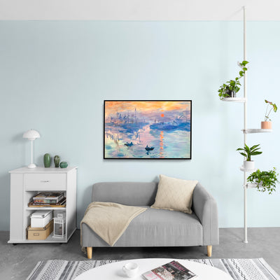 SoBuy KLS09-W Suport Telescopic Ghivece de Flori din Metal, Etajeră Suport Plante