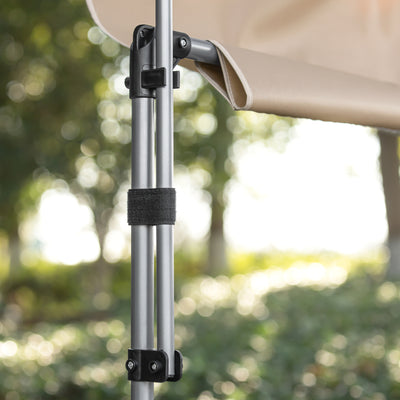 SoBuy KLS13 Abri de Vélo Bike Shelter Garage pour Vélo Tentes de Vélo Extérieur Abri à Outils, Garage à Vélos Pliable, Abri de Jardin, Toit Polyvalent