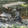 SoBuy KLS13 Adăpost pentru biciclete, Garaj pentru biciclete, Corturi pentru biciclete în aer liber, Adăpost pentru unelte, Garaj pliabil pentru biciclete, Adăpost de grădină, Acoperiș multifuncțional