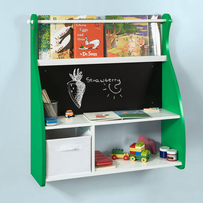 SoBuy KMB09-GR Étagère à Livres Enfants Bibliothèque Étagère Murale