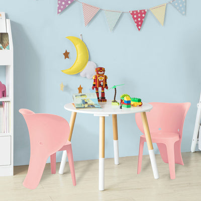 SoBuy KMB12-Px2 Set de 2 Scaune pentru Copii Design Scaun pentru Copii