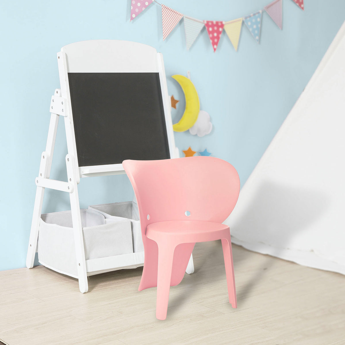 SoBuy KMB12-Px2 Set de 2 Scaune pentru Copii Design Scaun pentru Copii
