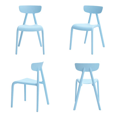 SoBuy KMB15-Bx2 Set de 2 Scaune Copii Design Scaun pentru Copii Scaun pentru Băieți și Fete