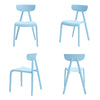 SoBuy KMB15-Bx2 Set de 2 Scaune Copii Design Scaun pentru Copii Scaun pentru Băieți și Fete