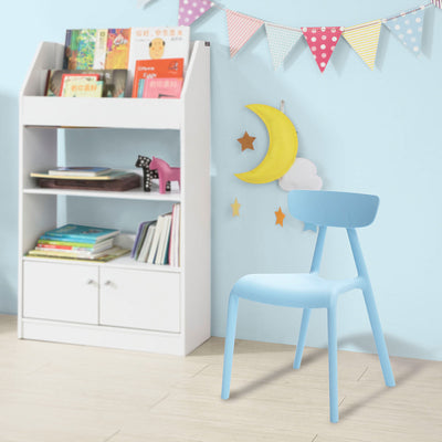 SoBuy KMB15-Bx2 Set de 2 Scaune Copii Design Scaun pentru Copii Scaun pentru Băieți și Fete
