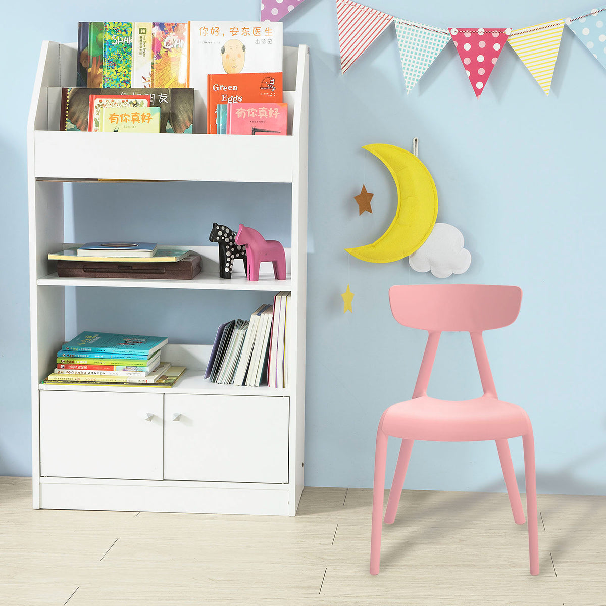 SoBuy KMB15-Px2 Lot de 2 Chaise Enfant Design Chaise pour Enfants