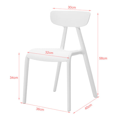 SoBuy KMB15-Wx2 Set de 2 Scaune pentru Copii, Scaun pentru Copii de Design