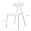 SoBuy KMB15-Wx2 Set de 2 Scaune pentru Copii, Scaun pentru Copii de Design
