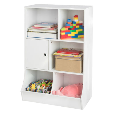 SoBuy KMB25-W Bibliothèque Meuble de Rangement pour Livres et Jouets Étagère de Rangement