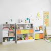 SoBuy Montessorian Bookshop for Children Shepherds Holder aduce L58*P27*A76 CM KMB27-W