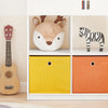 SoBuy KMB49-W Dulap de depozitare pentru cărți și jucării pentru copii, Mini bibliotecă în formă de căsuță