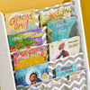 SoBuy Bookshop Montessorian for Children 4 Nivel Relf aduce KMB50-HG pentru copii librărie pentru copii