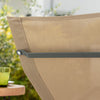 SoBuy OGS47-KA Fauteuil à Bascule Adulte, Chaise Longue, Transat Relaxation Ergonomique avec Pochette Latérale