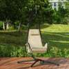 SoBuy OGS54-MI Fauteuil Suspendu de Jardin et Patio Balancelle Hamac avec Support sur Pied Coussin
