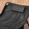 SoBuy OGS56-SCH Fauteuil à Bascule Confortable avec Coussin Rembourré avec Appui-tête et 2 Poches