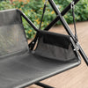 SoBuy OGS58-HG Luxe Balancelle Design, Balancelle de Jardin 2 Places Confortable, Balançoire Extérieur